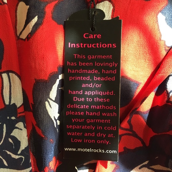 Motel Rocks Erin Blouse XS - NWT - Picture 3 of 3